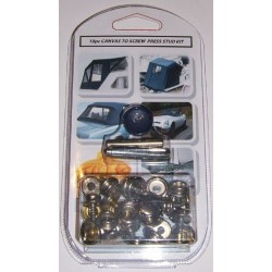 BNP 10pc Repair Kit Canvas To Screw Press Studs BNP 10pc Repair Kit Canvas To Screw Press Studs