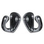 2x 316 STAINLESS STEEL FENDER HOOKS