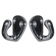 2x 316 STAINLESS STEEL FENDER HOOKS