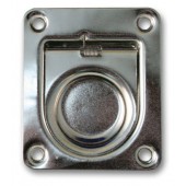 FLUSH FIT LIFT-UP STAINLESS STEEL PULL RING 65mm x 55mm