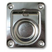 FLUSH FIT LIFT-UP STAINLESS STEEL PULL RING 65mm x 55mm