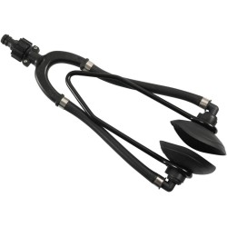 Dual flow, Alligator, round flusher muffs Dual flow, Alligator, round flusher muffs