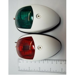 LED 12V Port and Starboard, White ABS LED 12V Port and Starboard, White ABS