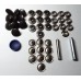 BLACK CAP Canvas To Canvas Press Studs BLACK CAP Canvas To Canvas Press Studs