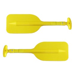2x Telescopic YELLOW Emergency Boat Paddles / oars 2x Telescopic YELLOW Emergency Boat Paddles / oars